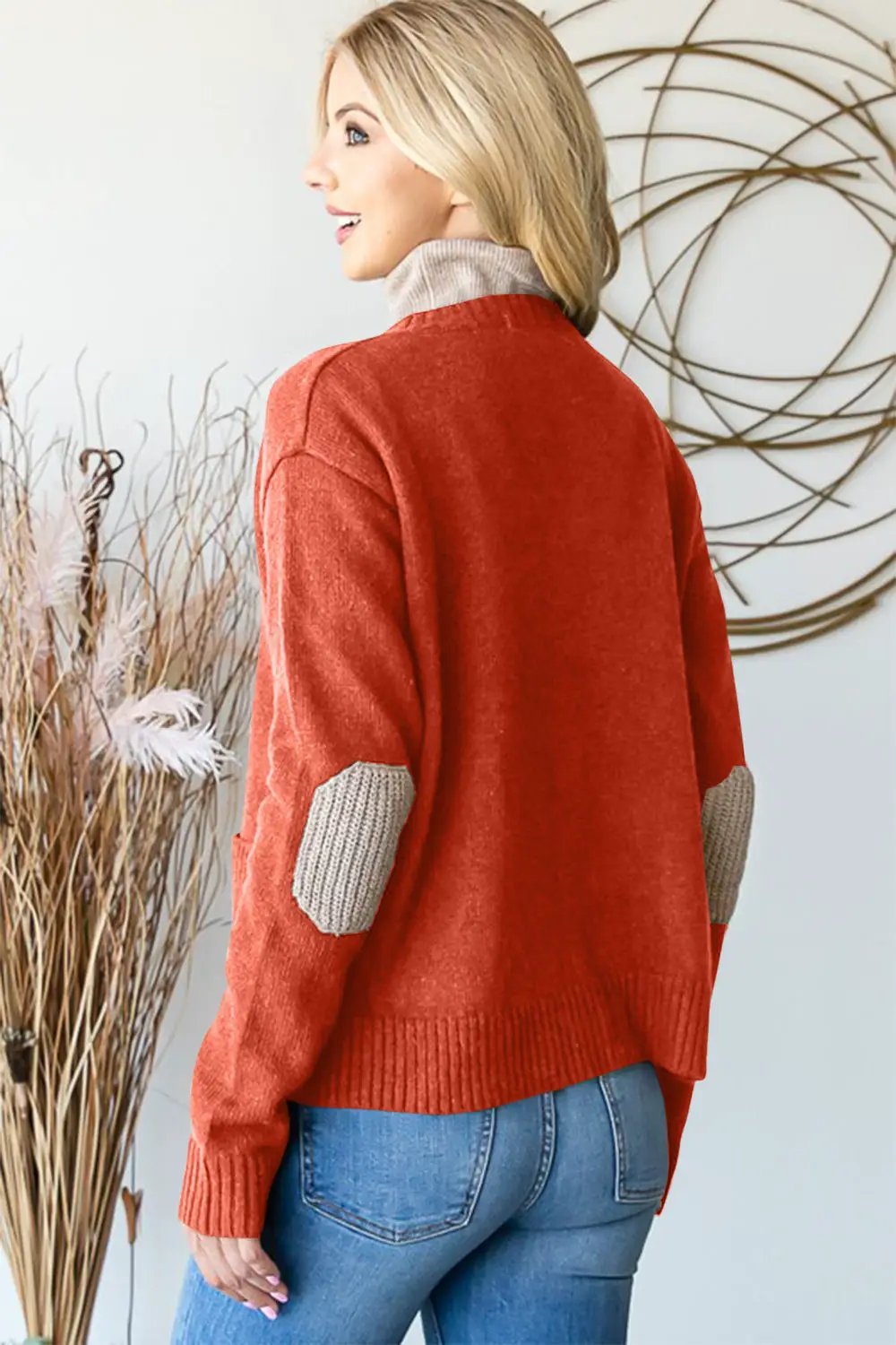 Heimish Full Size Long Sleeve V Neck Button Down Cardigan - Image 2