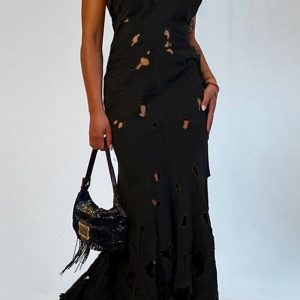 Tattered Maxi Dress