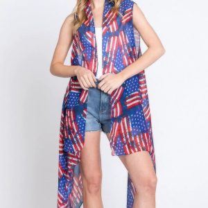 American Flag Vest