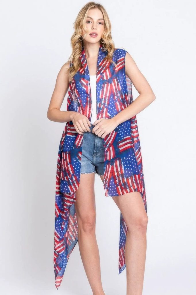 American Flag Vest