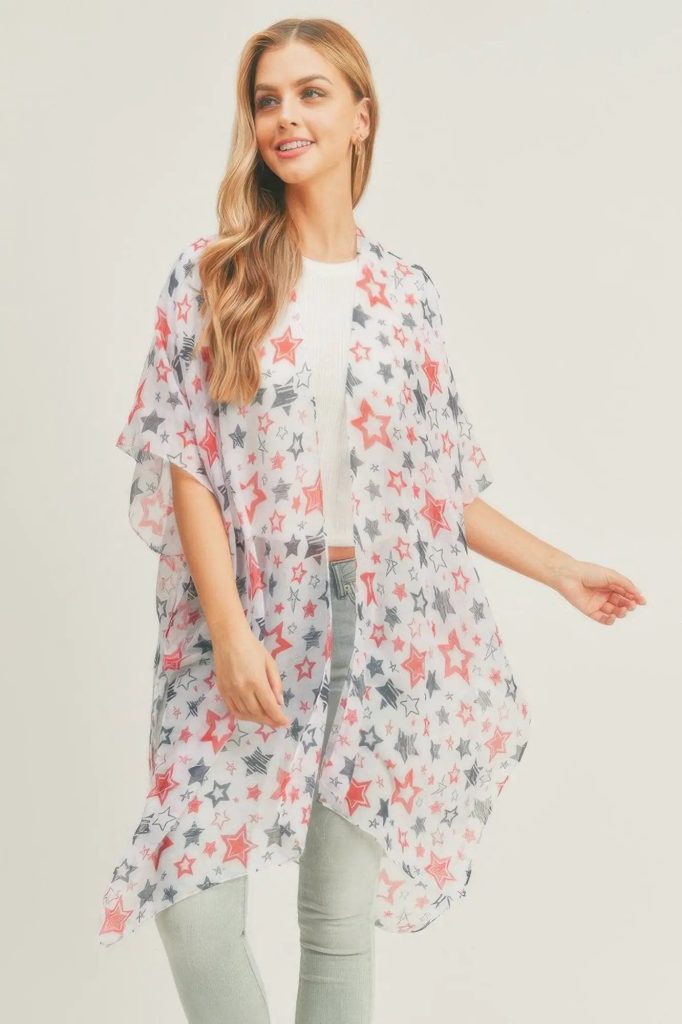 Multi Star Kimono